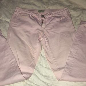 Pink skinny jeans/pants